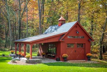 14' x 28' Grand Victorian Cape Garage, Ellington, CT