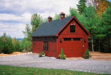 14' x 40' Grand Victorian Cape Garage, Southern NH