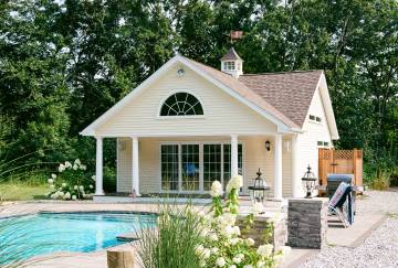 24' x 24' Grand Victorian Cape Pool House, Old Saybrook, CT