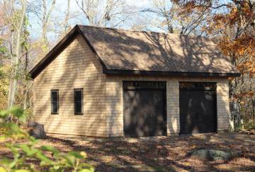 24' x 28' Woodstock Garage, East Hampton, CT