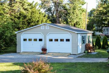 24' x 20' Classic Craftsman Garage, Vernon, CT