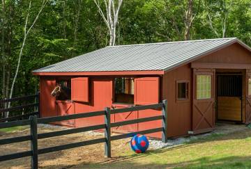 30' x 24' Hampden Horse Barn, Sherman, CT