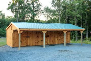 12' x 30' Rancher Horse Barn, Bethel, CT