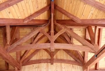 16' x 32' Timber Frame Band Stand, Somers, CT