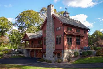 2,600 sq. ft. Timber Frame Barn Home, New Canaan, CT