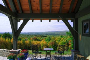 20' x 22' Timber Frame Pool House, Winchester, NH