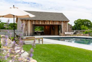 20' x 32' Timber Frame Pool House, Hamilton, MA