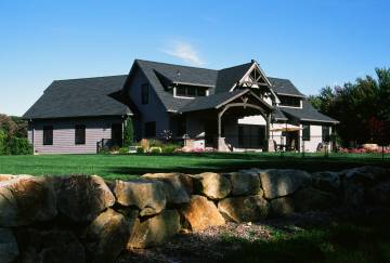 2,500 sq. ft. Timber Frame Home, Burlington, CT