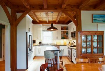 2,600 sq. ft. Timber Frame Barn Home, New Canaan, CT