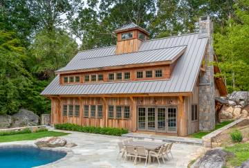 32' x 50' Timber Frame Barn, Wilton, CT