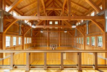 32' x 50' Timber Frame Barn, Wilton, CT