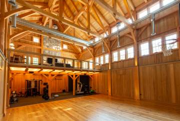 32' x 50' Timber Frame Barn, Wilton, CT