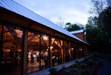 40' x 100' Timber Frame Wedding Pavilion, Waitsfield, VT