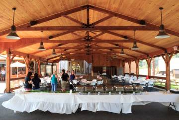 40' x 80' Custom Timber Frame Pavilion, Somers, CT