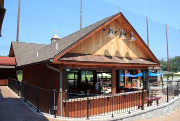 40' x 80' Custom Timber Frame Pavilion, Somers, CT