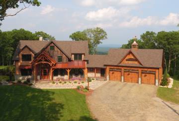 3,800 sq. ft. Timber Frame Home, Tolland, CT