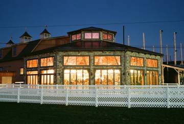 70' Clear Span Timber Frame Octagon, Somers, CT