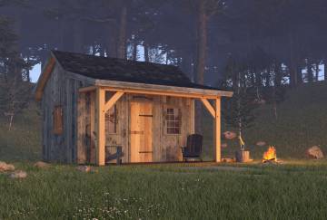 10' x 16' Trapper’s Cabin Kit