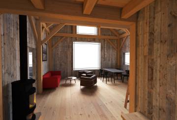 Yellowstone Cabin Interior