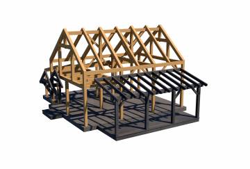 Yellowstone Cabin Kit Frame