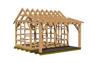 10' x 16' Trapper's Cabin Frame