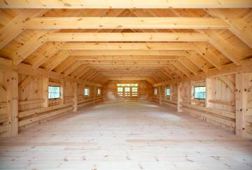 44' x 48' Riverton Monitor Barn, Marlborough, MA