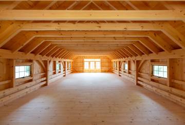 44' x 48' Riverton Monitor Barn, Marlborough, MA