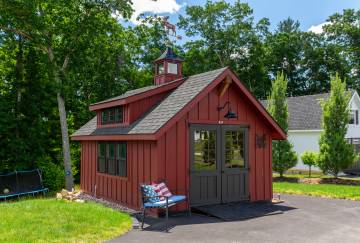 12' x 16' Modern Farmhouse Cottage, Burlington, CT