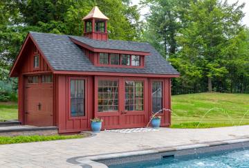 12' x 18' Modern Farmhouse Carriage House, Somers, CT