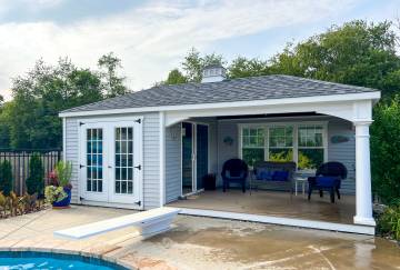 12' x 24' Governor's Pool House, Mt. Airy, MD