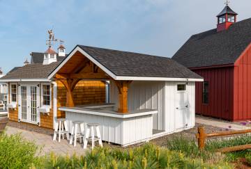 10' x 16' Victorian Poolside Bar, Ellington, CT