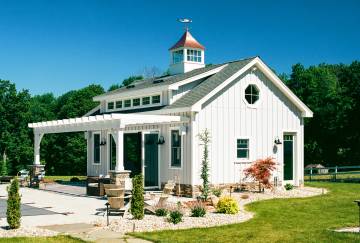 20' x 30' Custom Pool House, Tolland, CT