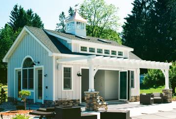 20' x 30' Custom Pool House, Tolland, CT