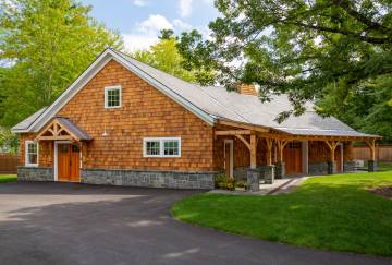 2,500 sq. ft. Timber Frame Barn, Vermont