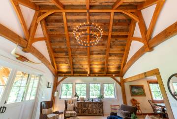 2,800 sq. ft. Timber Frame Home, Tolland, CT