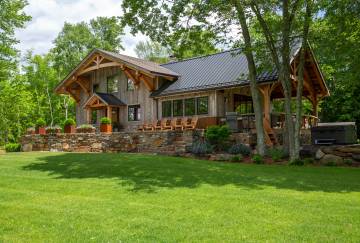 2,800 sq. ft. Timber Frame Home, Tolland, CT