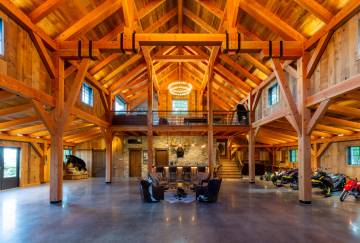 3,600 sq. ft. Timber Frame Barn, Tolland, CT