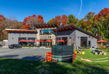 4,760 sq. ft. Timber Frame Restaurant, Lexington, MA