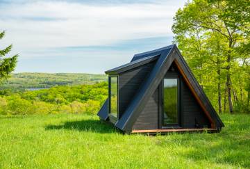 12' x 18' A-Frame Cabin, Ellington, CT