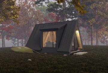 12' x 18' A-Frame Cabin