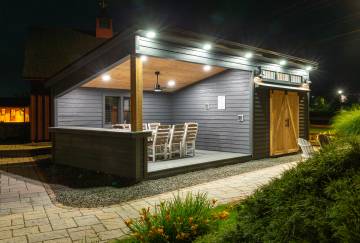 12' x 28' Modern Studio Pool House, Ellington, CT