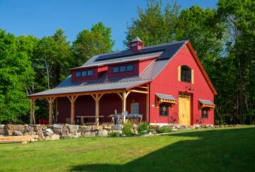42' x 42' Belmont Saratoga Barn, Belmont, NH