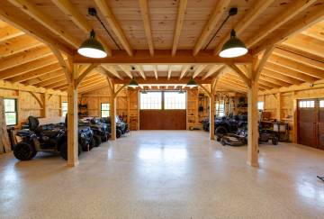 42' x 48' Pinedale Monitor Barn, Sutton, NH