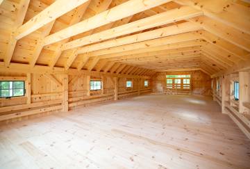 44' x 48' Riverton Monitor Barn, Marlborough, MA