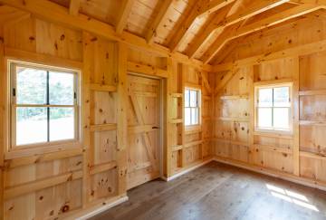 10' x 16' Trapper’s Cabin, Tolland, CT