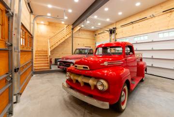 24' x 36' Newport Garage Interior