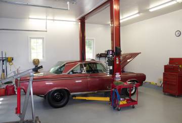 Roosevelt Garage Interior