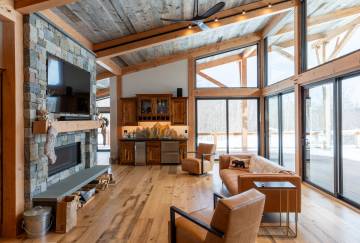 3,650 sq. ft. Timber Frame Home, Vermont