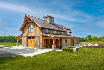 52' x 60' Timber Frame Barn, Paris, KY