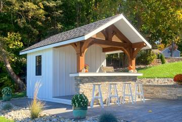 10' x 14' Victorian Poolside Bar, Bristol, CT